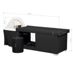 Armand Japanese Head Spa – Hair Washing Bed, Black