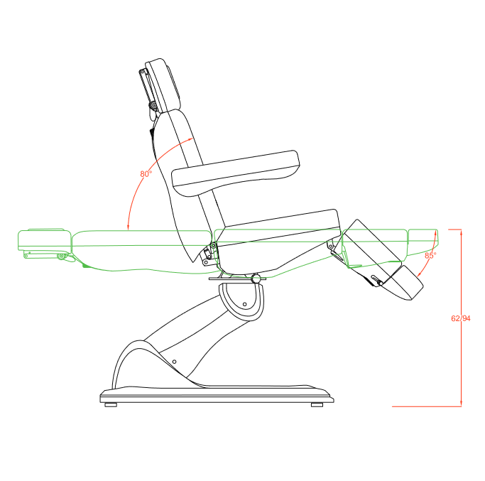 A1 Hoitotuoli Weelko Tempo, 3:lla moottorilla - Image 4