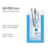 MicroSTOP PROZORI Itsesulkeutuva sterilointi pussi 60×100 mm – 100 kpl