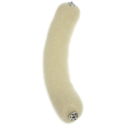SIBEL Bun Roll Nylon Blonde hiusvalki 18 cm, vaalea