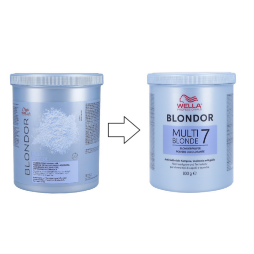 Wella Blondor Multi Blonde Powder 800g vaalennusjauhe. Wellan vaalennusjauheet.