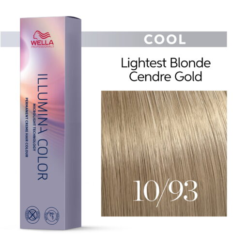 Wella Illumina 10/93 Lightest Cendre Gold Blonde 60 ml
