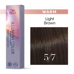 Wella Illumina 5/7 Light Brunette Brown 60 ml hiusväri