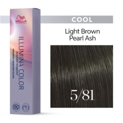 Wella Illumina 5/81 Light Pearl Ash Brown 60 ml
