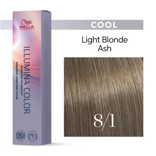 Wella Illumina 8/1 Light Ash Blonde 60 ml