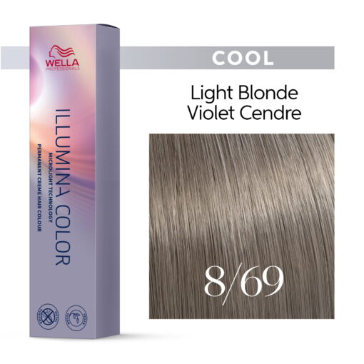 Wella Illumina 8/69 Light Violet Cendre Blonde 60 ml