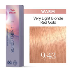 Wella Illumina 9/43 Very Light Red Gold Blonde 60 ml