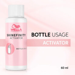 Wella Shinefinity Activator Bottle Usage 60ml