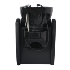 Kampaamon pesupaikka Weelko Wisp+ jalkatuki - musta allas