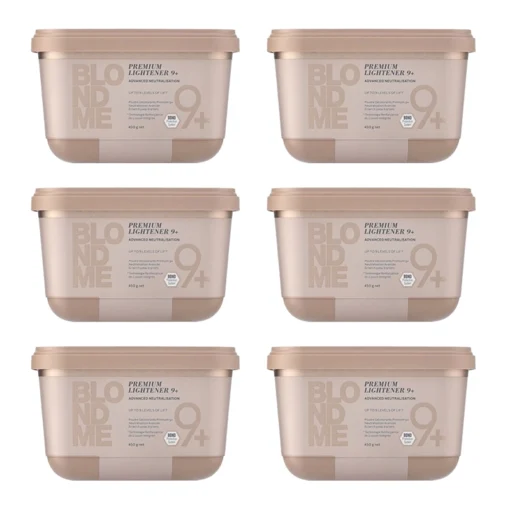 Schwarzkopf BLONDME Premium Lightener 9+ 450g x 6 kpl