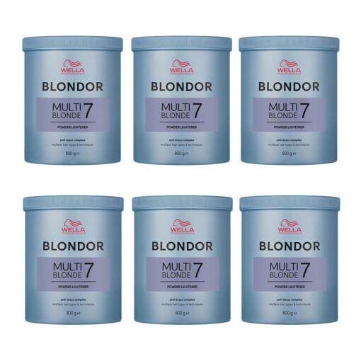 Wella Blondor Multi Blonde 7 Powder 800g x 6kpl.