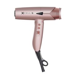 Gamma+ Xcell Ionic Technology Hair Dryer, Gold-Rose