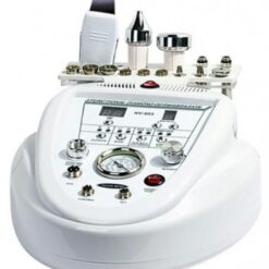 Beauty device with 3 functions - diamond dermabrasion, ultrasound scrub, ultrasound