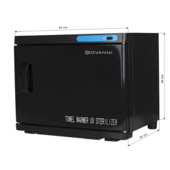 Pyyhelämmitin Armand UV-sterilisaattorilla 23 L, musta