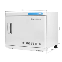 Pyyhelämmitin Armand UV-sterilisaattorilla 23 L, valkoinen