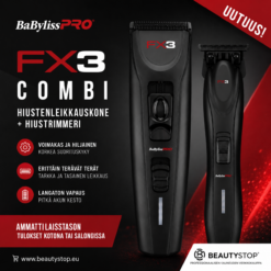 BaByliss PRO FX3 Combi – hiustenleikkauskone + hiustrimmeri