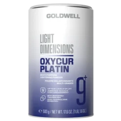 Goldwell LightDimensions Oxycur Platin 9+ 500g vaalennusjauhe