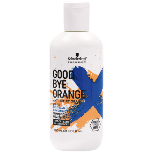 Schwarzkopf Goodbye Orange Neutralizing Bonding Wash Shampoo 300ml.