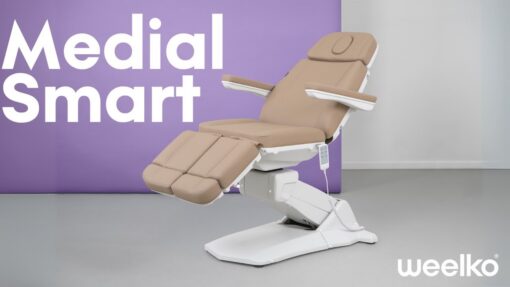 Hoitotuoli Weelko Medial Smart Beige – 3 moottoria. Hoitotuolit.