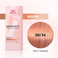 Wella Shinefinity Warm 08/34 Spicy Ginger