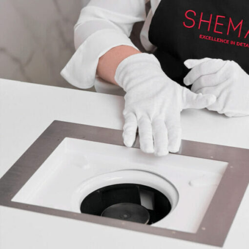 SheMax Smart V-PRO kynsi-imuri pöydän sisään