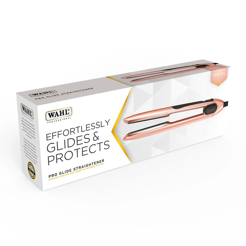 Wahl Professional Pro Glide Rose Gold Hair Straightener UUTUUS! - Image 3