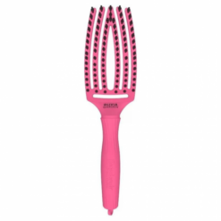Olivia Garden Fingerbrush Care Iconic Boar&Nylon Hot Pink M