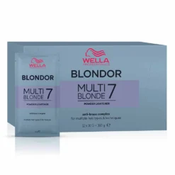 Wella Blondor Multi Blonde 7 Powder 30g vaalennusjauhe. Wella vaalennusjauheet.