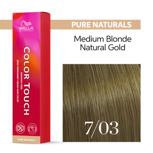 Wella Color Touch 7/03 Pure Naturals 60 ml