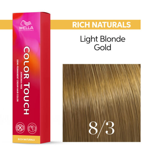 Wella Color Touch 8/3 Rich Naturals 60 ml