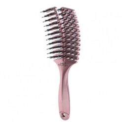 SIBEL Proflex Curved Vent Brush Pink hiusharja - föönausharja