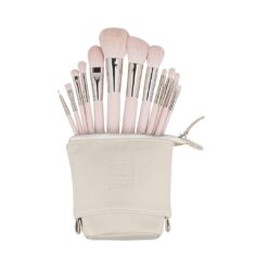 ILU Basic Mu Pink Make-Up Brushes Set 12 pcs - meikkisivellinsetti