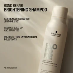 Schwarzkopf BlondMe Bond Repair Brightening Shampoo 300ml