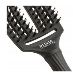 Olivia Garden Fingerbrush Combo Medium Full Black hiusharja. Hiusharjat.