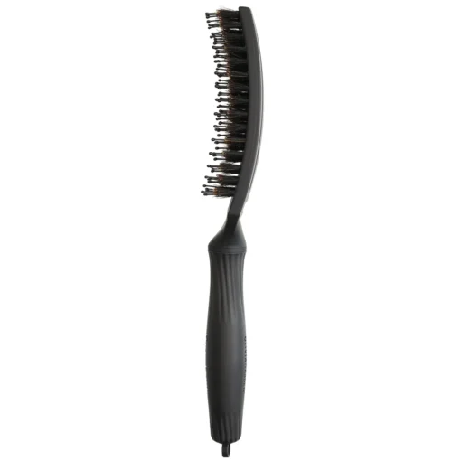 Olivia Garden Fingerbrush Combo Medium Full Black hiusharja UUTUUS! - Image 4