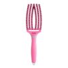 Olivia Garden Fingerbrush Combo Medium - Lollipop Pink