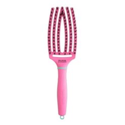 Olivia Garden Fingerbrush Combo Medium - Lollipop Pink