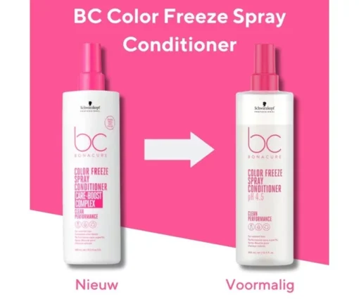 Schwarzkopf BC Color Freeze Spray Conditioner 400ml XL-koko - Image 2