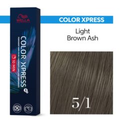 Wella Professionals Color Xpress, Light Brown Ash 5/1 60ml. Wella hiusvärit.