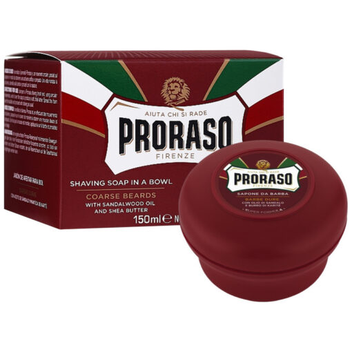 Proraso Coarse Shaving Soap Jar - santelipuu parranajosaippua 150ml