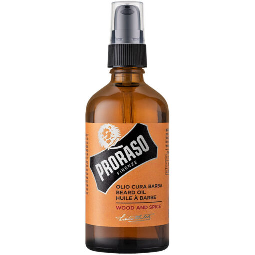 Proraso Wood & Spice Beard Oil 100ml -partaöljy
