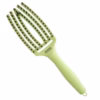 Olivia Garden Fingerbrush Combo Medium, Green Pistachio