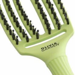 Olivia Garden Fingerbrush Combo Medium, Green Pistachio