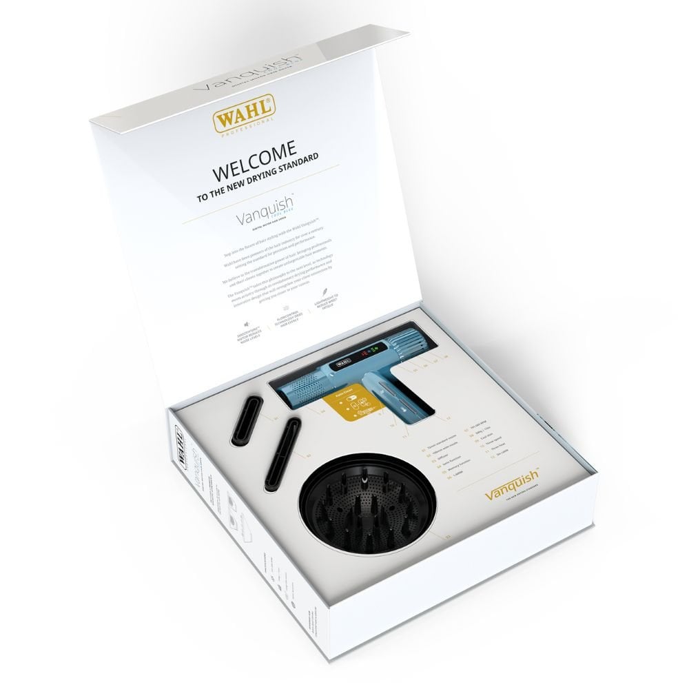 Wahl Professional Vanquish Cool Blue Limited Edition - hiustenkuivaaja - Image 5