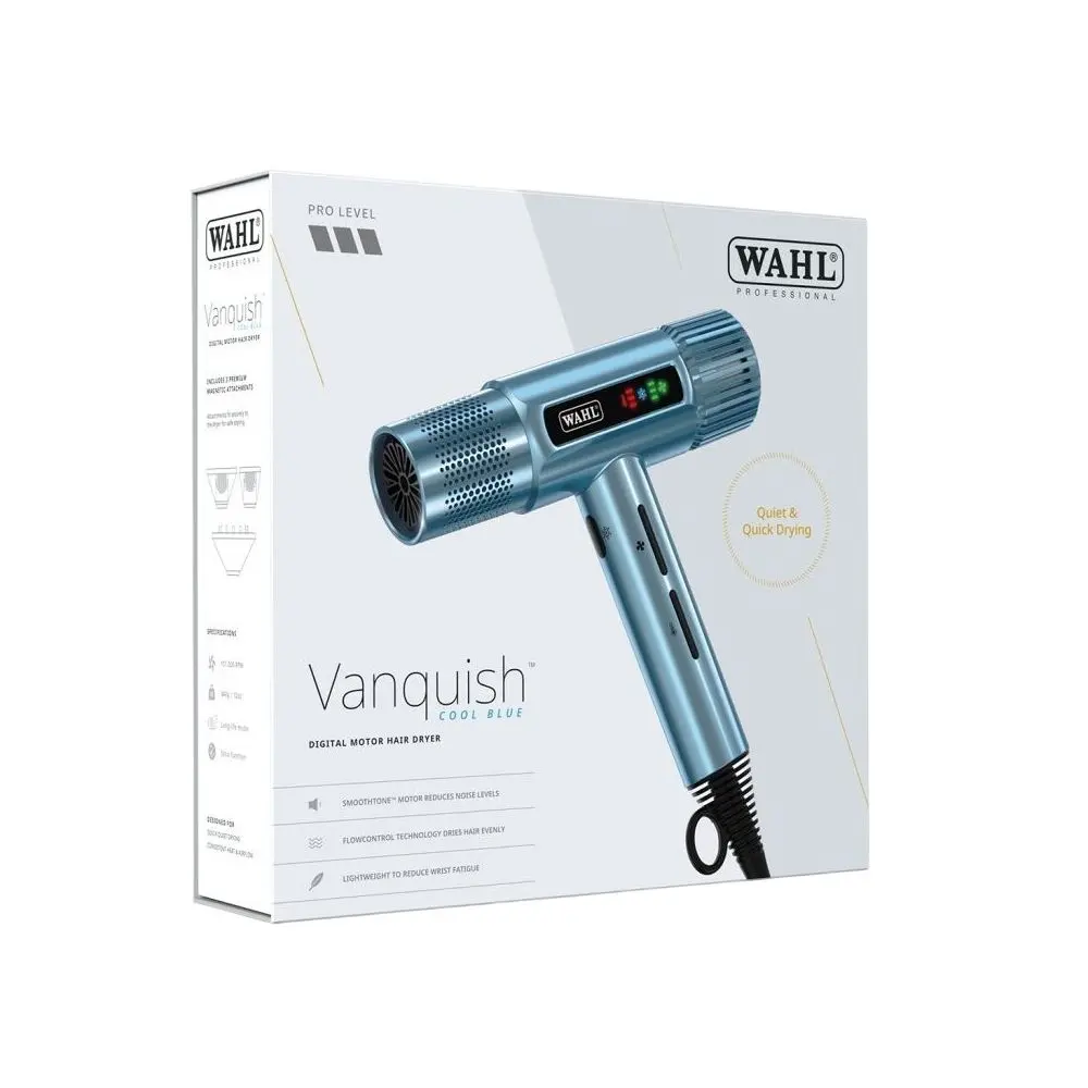 Wahl Vanquish Cool Blue Hair Dryer