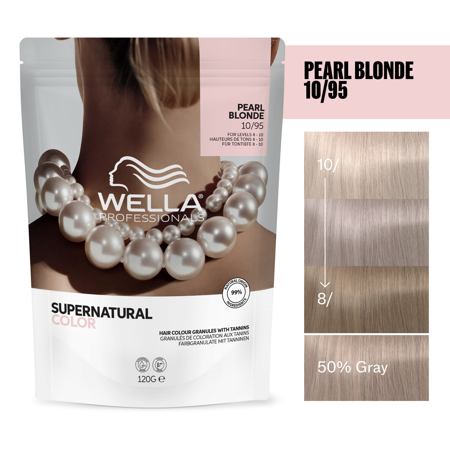 Wella Professionals SUPERNATURAL 10/95 Pearl Blonde 120 g