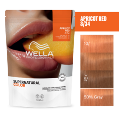Wella Professionals SUPERNATURAL 8/34 Apricot Red 120 g